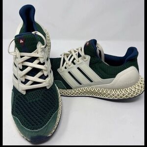 Size 11.5 - Packer x adidas Consortium Ultra 4D Green Forest Navy Shoes G55266